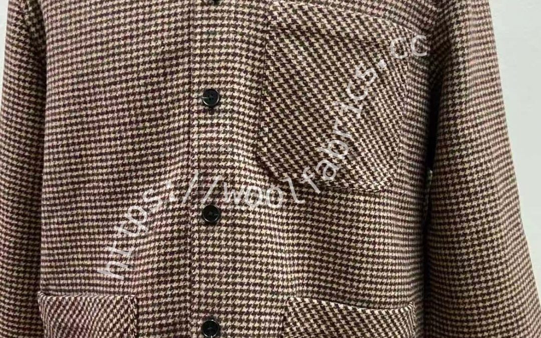 double face wool overshirt