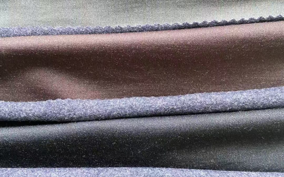 8w wool knit fabrics backside brushed