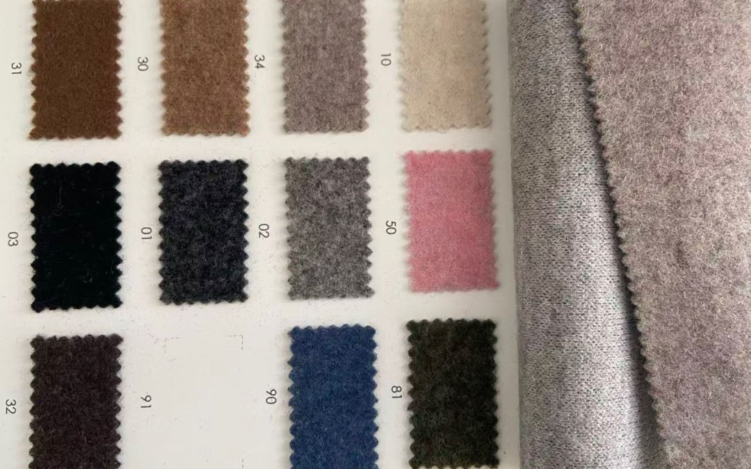 In stock wool knit fabric 11 colors