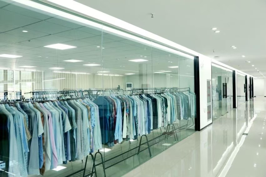 sample shirts room