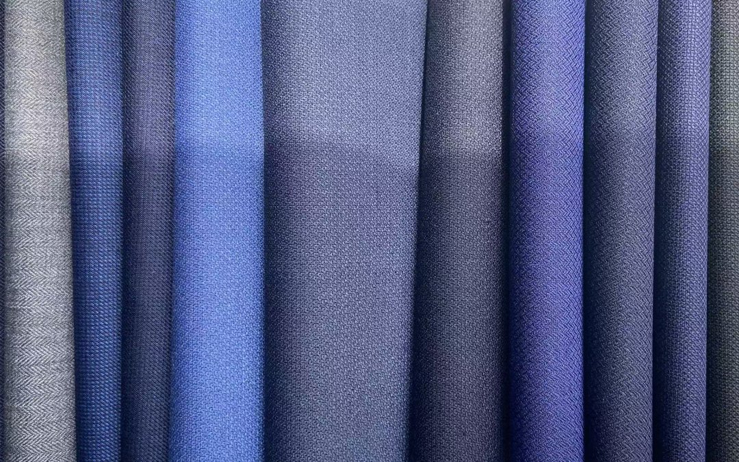 worsted wool fabric different colors designs