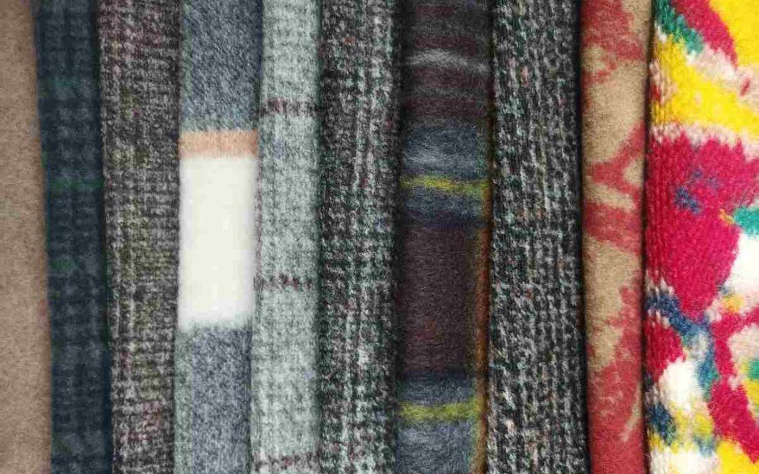 27AW Knitted Wool Fabrics & Knitted jackets coats production