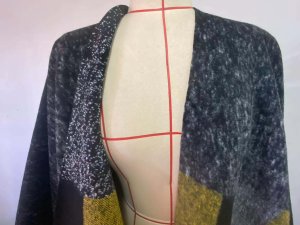 yellow tassel shawl 100poly scarf