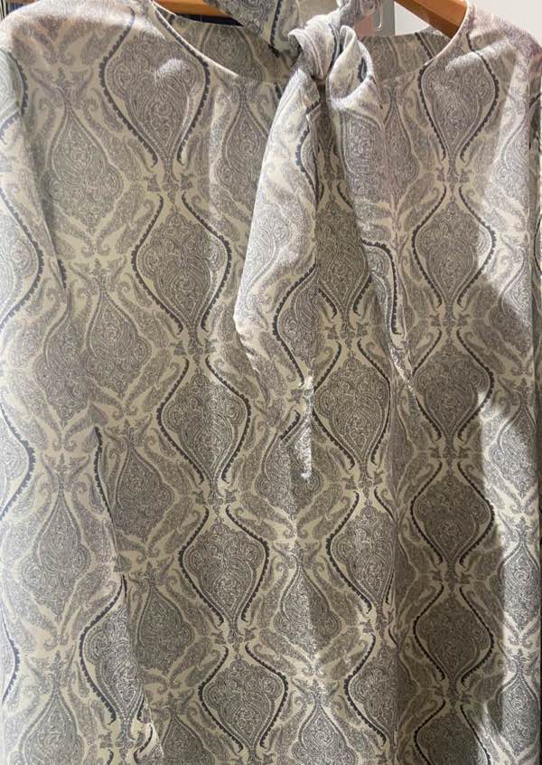 ZS-digital-print-wool fashion shirt